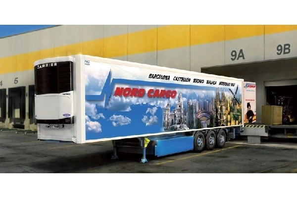 Italeri 1:24 KJØLE- OG FRYSETRAILER i gruppen SPORT, FRITID & HOBBY / Hobby / Plastmodeller / Biler hos TP E-commerce Nordic AB (A07024)