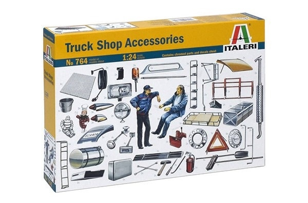 Italeri 1:24 TRUCK ACCESSORIES i gruppen SPORT, FRITID & HOBBY / Hobby / Plastmodeller / Biler hos TP E-commerce Nordic AB (A07026)