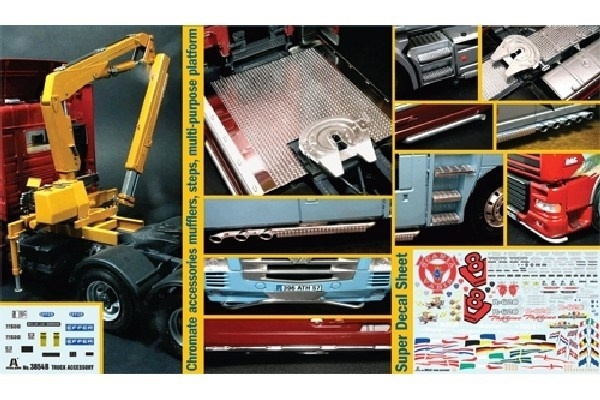 Italeri 1:24 Truck Accessoires Set i gruppen SPORT, FRITID & HOBBY / Hobby / Plastmodeller / Biler hos TP E-commerce Nordic AB (A07079)