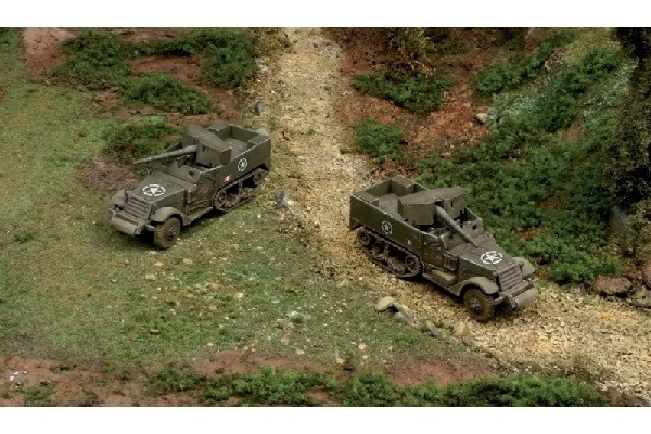 Italeri 1:72 M3 75mm HALV SPOR (2 F.A.) i gruppen SPORT, FRITID & HOBBY / Hobby / Plastmodeller / Militære kjøretøy (land) hos TP E-commerce Nordic AB (A07107)