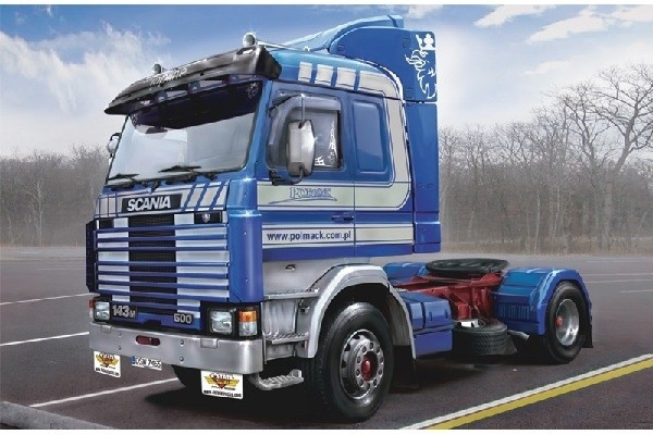 Italeri 1:24 SCANIA 143M TOPLINE 4x2 i gruppen SPORT, FRITID & HOBBY / Hobby / Plastmodeller / Biler hos TP E-commerce Nordic AB (A07114)
