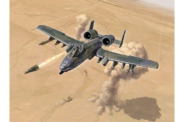 Italeri 1:72 A-10 GULFKRIGEN i gruppen SPORT, FRITID & HOBBY / Hobby / Plastmodeller / Fly & Helikoptre hos TP E-commerce Nordic AB (A07121)