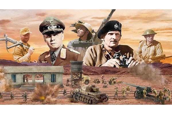 Italeri 1:72 EL ALAMEIN - Slaget på jernbanestasjonen i gruppen SPORT, FRITID & HOBBY / Hobby / Plastmodeller / Militære kjøretøy (land) hos TP E-commerce Nordic AB (A07159)