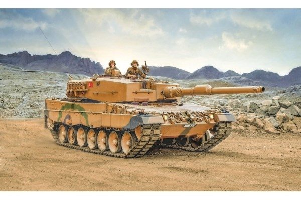 Italeri 1:35 Leopard 2A4 i gruppen SPORT, FRITID & HOBBY / Hobby / Plastmodeller / Militære kjøretøy (land) hos TP E-commerce Nordic AB (A07181)