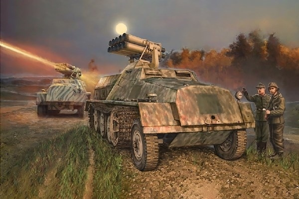 Italeri 1:35 15 cm Panzerwerfer 42 auf SWS i gruppen SPORT, FRITID & HOBBY / Hobby / Plastmodeller / Militære kjøretøy (land) hos TP E-commerce Nordic AB (A07224)