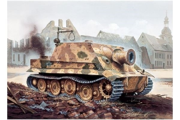 Italeri 1:35 38 cm RW 61 fra STURMMORSER TIGER i gruppen SPORT, FRITID & HOBBY / Hobby / Plastmodeller / Militære kjøretøy (land) hos TP E-commerce Nordic AB (A07259)