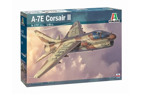 Italeri 1:48 A-7C Corsair II i gruppen SPORT, FRITID & HOBBY / Hobby / Plastmodeller / Fly & Helikoptre hos TP E-commerce Nordic AB (A07272)