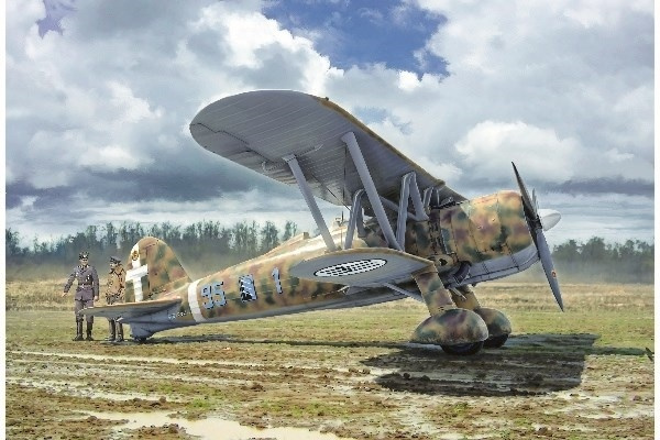 Italeri 1:48 Fiat CR.42 \'Falco\' i gruppen SPORT, FRITID & HOBBY / Hobby / Plastmodeller / Fly & Helikoptre hos TP E-commerce Nordic AB (A07311)