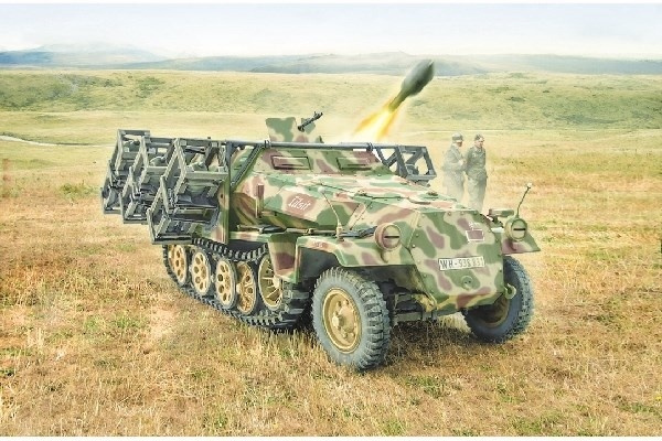 Italeri 1:72 Sd.Kfz. 251/1 \'Stuka til fots\' i gruppen SPORT, FRITID & HOBBY / Hobby / Plastmodeller / Militære kjøretøy (land) hos TP E-commerce Nordic AB (A07317)
