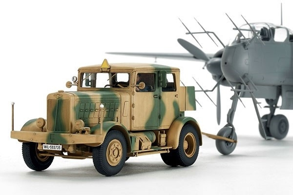 Tamiya 1/48 tysk tung traktor SS-100 i gruppen SPORT, FRITID & HOBBY / Hobby / Plastmodeller / Militære kjøretøy (land) hos TP E-commerce Nordic AB (A07344)