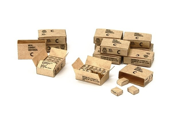 Tamiya 1:35 Amerikanske MCI-kartonger (Vietnamkrigen) i gruppen SPORT, FRITID & HOBBY / Hobby / Plastmodeller / Diverse hos TP E-commerce Nordic AB (A07367)