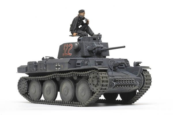 Tamiya 1:35 Tysk stridsvogn Panzerkampfwagen 38(t) Ausf.E/F i gruppen SPORT, FRITID & HOBBY / Hobby / Plastmodeller / Militære kjøretøy (land) hos TP E-commerce Nordic AB (A07387)