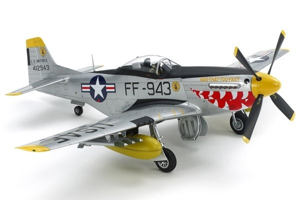 Tamiya 1:32 North American F-51D Mustang Korean War i gruppen SPORT, FRITID & HOBBY / Hobby / Plastmodeller / Fly & Helikoptre hos TP E-commerce Nordic AB (A07396)