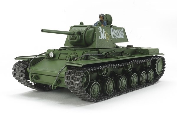 Tamiya 1:35 Russian Heavy Tank KV-1Q Model 1941 Early i gruppen SPORT, FRITID & HOBBY / Hobby / Plastmodeller / Militære kjøretøy (land) hos TP E-commerce Nordic AB (A07399)