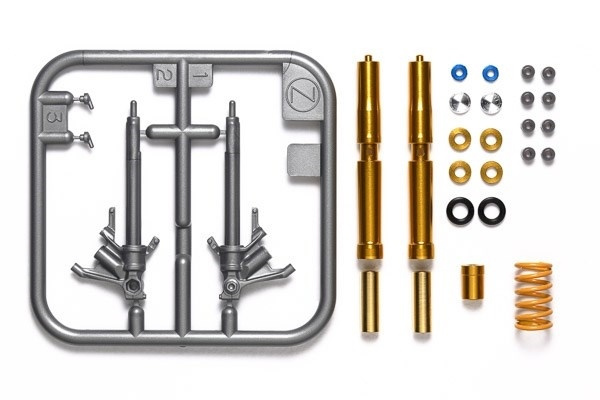 Tamiya 1:12 Scale Honda CBR1000RR-R Front Fork Set i gruppen SPORT, FRITID & HOBBY / Hobby / Plastmodeller / Motorsykler hos TP E-commerce Nordic AB (A07404)