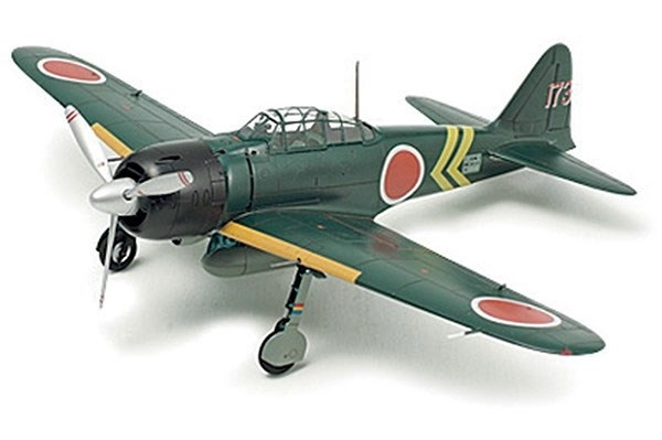 Tamiya 1/72 A6M3/3a Zero Model 22 (Zeke) i gruppen SPORT, FRITID & HOBBY / Hobby / Plastmodeller / Fly & Helikoptre hos TP E-commerce Nordic AB (A07423)