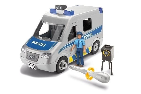 Revell Police Van i gruppen SPORT, FRITID & HOBBY / Hobby / Plastmodeller / Juniorset hos TP E-commerce Nordic AB (A07450)