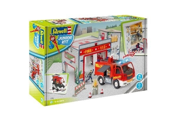 Revell Lekesett \'Brannstasjon i gruppen SPORT, FRITID & HOBBY / Hobby / Plastmodeller / Juniorset hos TP E-commerce Nordic AB (A07466)