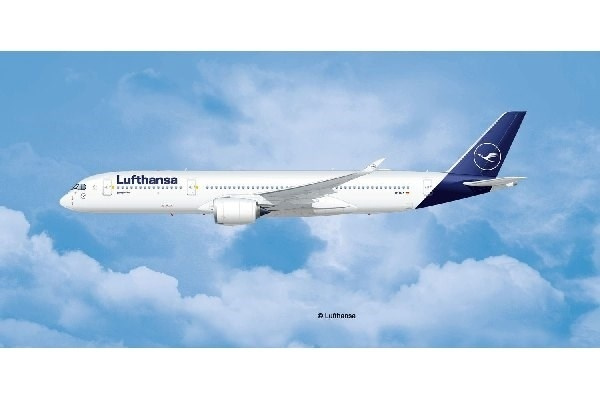 Revell Airbus A350-900 Lufthansa New Li i gruppen SPORT, FRITID & HOBBY / Hobby / Plastmodeller / Fly & Helikoptre hos TP E-commerce Nordic AB (A07618)