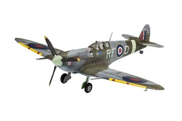 Revell Supermarine Spitfire Mk,Vb i gruppen SPORT, FRITID & HOBBY / Hobby / Plastmodeller / Fly & Helikoptre hos TP E-commerce Nordic AB (A07632)