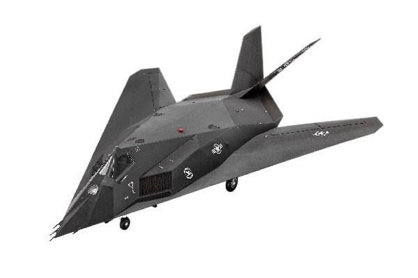 Revell F-117A Nighthawk Stealth-jagerfly i gruppen SPORT, FRITID & HOBBY / Hobby / Plastmodeller / Fly & Helikoptre hos TP E-commerce Nordic AB (A07634)