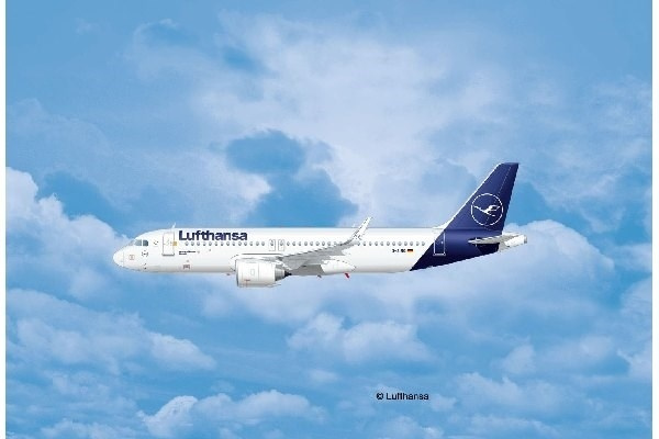 Revell Airbus A320 neo Lufthansa\'Nye Li i gruppen SPORT, FRITID & HOBBY / Hobby / Plastmodeller / Fly & Helikoptre hos TP E-commerce Nordic AB (A07660)