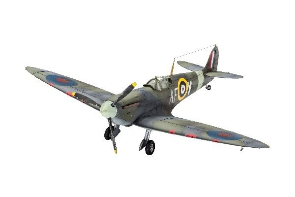 Revell Spitfire Mk,IIa i gruppen SPORT, FRITID & HOBBY / Hobby / Plastmodeller / Fly & Helikoptre hos TP E-commerce Nordic AB (A07666)