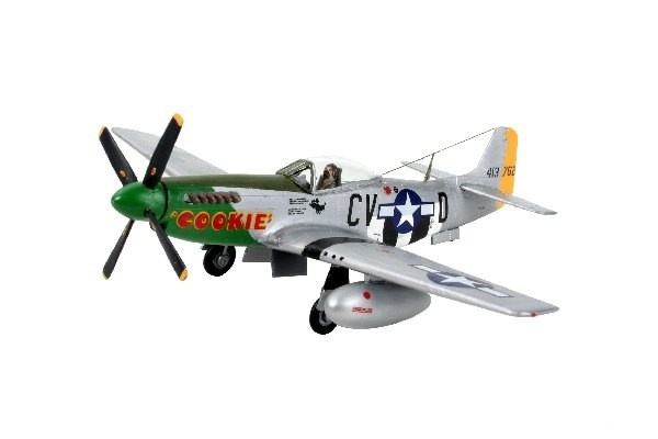 Revell P-51D Mustang i gruppen SPORT, FRITID & HOBBY / Hobby / Plastmodeller / Fly & Helikoptre hos TP E-commerce Nordic AB (A07690)