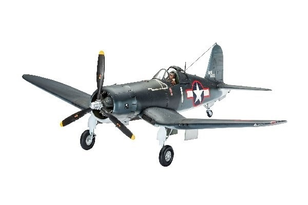 Revell Vought F4U-1A CORSAIR i gruppen SPORT, FRITID & HOBBY / Hobby / Plastmodeller / Fly & Helikoptre hos TP E-commerce Nordic AB (A07716)