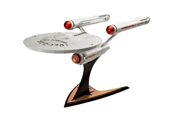 Revell U,S,S, Enterprise NCC-1701 (TOS) i gruppen SPORT, FRITID & HOBBY / Hobby / Plastmodeller / Sci-Fi hos TP E-commerce Nordic AB (A07755)