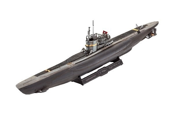 Revell German Submarine Type VII C/41 i gruppen SPORT, FRITID & HOBBY / Hobby / Plastmodeller / Skip hos TP E-commerce Nordic AB (A07771)