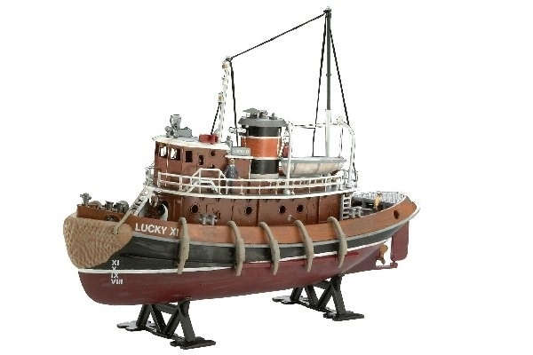 Revell Slepebåt i havnen i gruppen SPORT, FRITID & HOBBY / Hobby / Plastmodeller / Skip hos TP E-commerce Nordic AB (A07788)