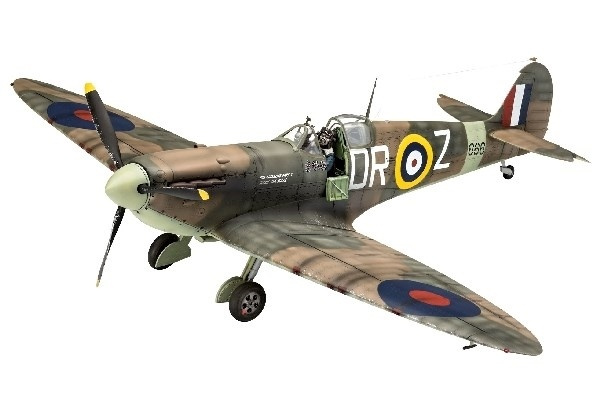 Revell Spitfire Mk,II\'Aces High\'Iron Ma i gruppen SPORT, FRITID & HOBBY / Hobby / Plastmodeller / Startsett/Gavesett hos TP E-commerce Nordic AB (A07817)