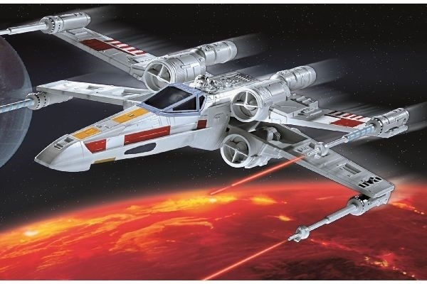 Revell 1:57 X-wing-jagerfly i gruppen SPORT, FRITID & HOBBY / Hobby / Plastmodeller / Sci-Fi hos TP E-commerce Nordic AB (A07863)