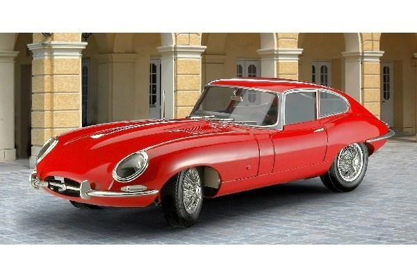 Revell 1:24 Jaguar E-Type (Coupé) i gruppen SPORT, FRITID & HOBBY / Hobby / Plastmodeller / Biler hos TP E-commerce Nordic AB (A07926)