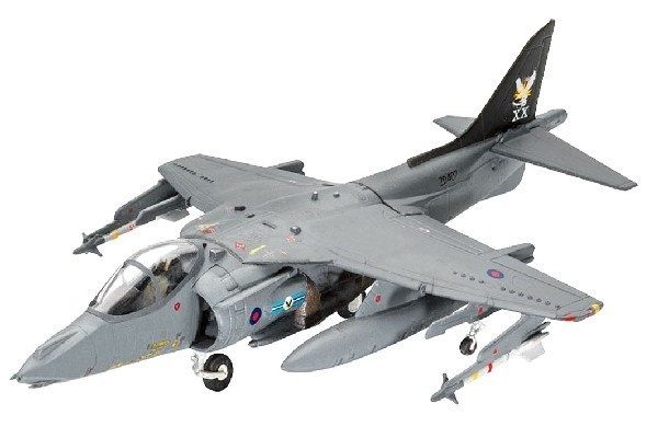 Revell Model Set BAe Harrier GR,7 i gruppen SPORT, FRITID & HOBBY / Hobby / Plastmodeller / Startsett/Gavesett hos TP E-commerce Nordic AB (A08050)