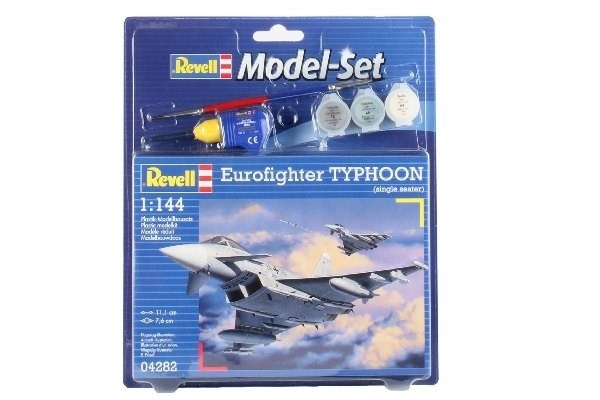 Revell Model Set Eurofighter Typhoon i gruppen SPORT, FRITID & HOBBY / Hobby / Plastmodeller / Startsett/Gavesett hos TP E-commerce Nordic AB (A08101)