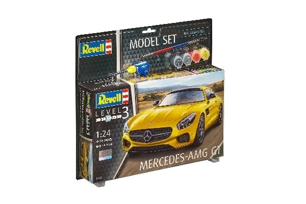 Revell Model Set Mercedes-AMG GT i gruppen SPORT, FRITID & HOBBY / Hobby / Plastmodeller / Startsett/Gavesett hos TP E-commerce Nordic AB (A08153)