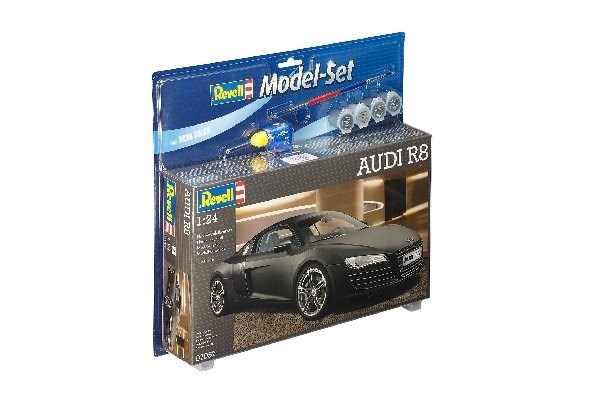 Revell Model Set AUDI R8 i gruppen SPORT, FRITID & HOBBY / Hobby / Plastmodeller / Startsett/Gavesett hos TP E-commerce Nordic AB (A08170)