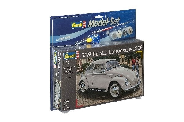 Revell Model Set VW Beetle Limousine 68 i gruppen SPORT, FRITID & HOBBY / Hobby / Plastmodeller / Startsett/Gavesett hos TP E-commerce Nordic AB (A08173)