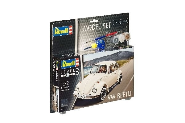 Revell Model Set VW Beetle i gruppen SPORT, FRITID & HOBBY / Hobby / Plastmodeller / Startsett/Gavesett hos TP E-commerce Nordic AB (A08198)
