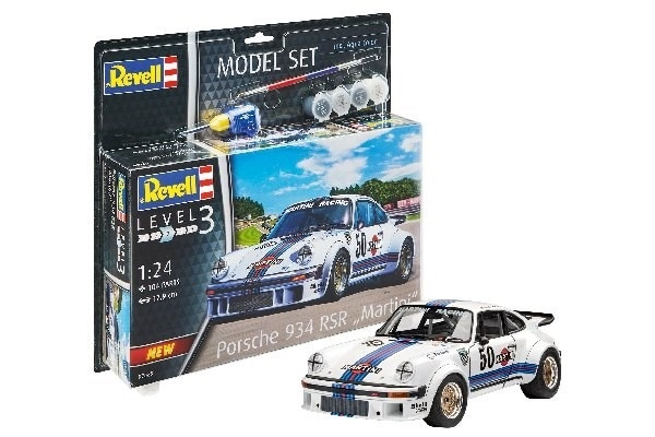 Revell Model Set Porsche 934 RSR\'Martin i gruppen SPORT, FRITID & HOBBY / Hobby / Plastmodeller / Startsett/Gavesett hos TP E-commerce Nordic AB (A08201)