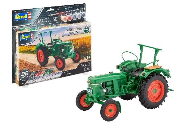 Revell 1:24 Model Set Deutz D30 (easy click) i gruppen SPORT, FRITID & HOBBY / Hobby / Plastmodeller / Startsett/Gavesett hos TP E-commerce Nordic AB (A08204)