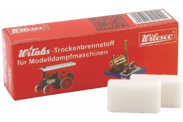 Wilesco Z81 - 12 stk WiTabs Fuel for dampmotorer, 7 g, høy effektivitet i gruppen SPORT, FRITID & HOBBY / Hobby / Dampmaskiner / Tilbehør hos TP E-commerce Nordic AB (A08246)