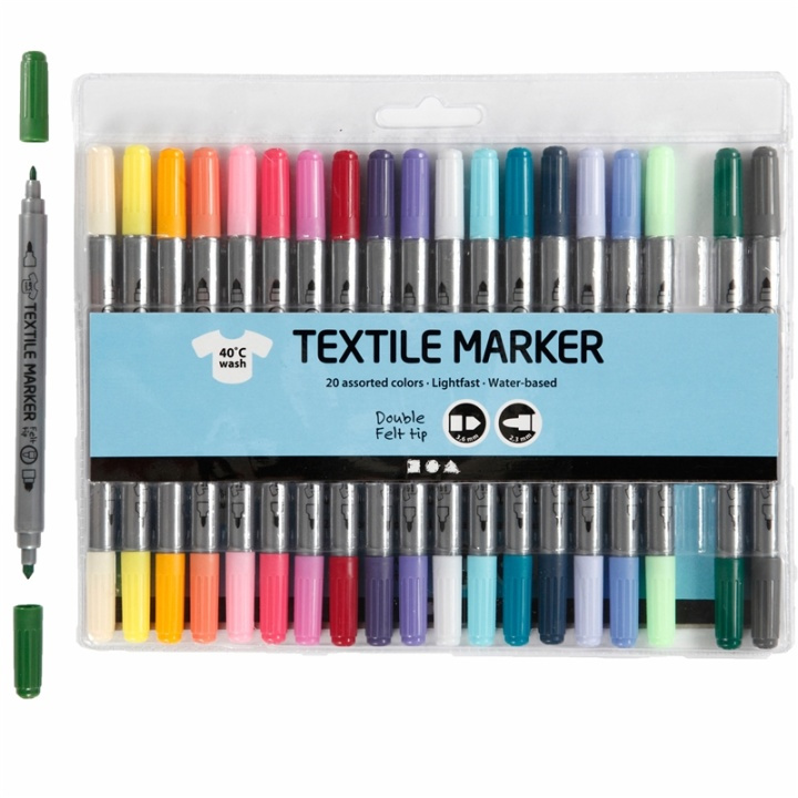 Colortime Tekstilblekk, komplementærfarger i gruppen SPORT, FRITID & HOBBY / Hobby / Male & Tegne / Penner, Fargestifter & Blekk hos TP E-commerce Nordic AB (A08385)