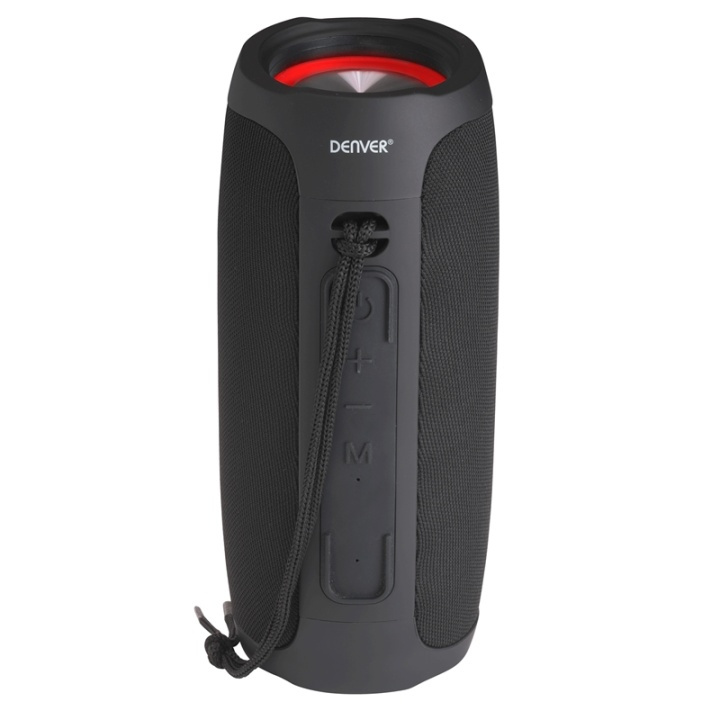 Denver Bluetooth-høyttaler 2x8Watt Sv i gruppen Elektronikk / Lyd & Bilde / Høyttalere & tilbehør / Bluetooth-høyttalere / Bærbare høyttalere hos TP E-commerce Nordic AB (A08401)