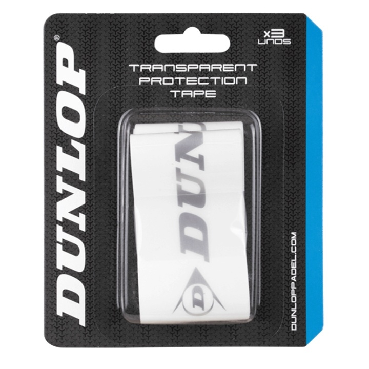 Dunlop Protection Tape - Transp 3st p i gruppen SPORT, FRITID & HOBBY / Sportsutstyr / Padeltilbehør hos TP E-commerce Nordic AB (A08431)