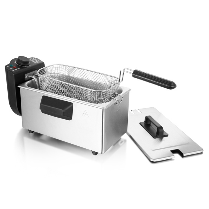 Emerio Fryser 3l rustfritt stål BPA-fri i gruppen HJEM, HUS OG HAGE / Husholdningsapparater / Airfryers og frityrkokere hos TP E-commerce Nordic AB (A08443)
