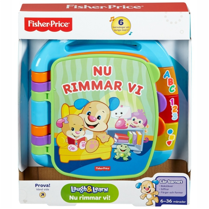Fisher Price Laugh & Learn Storybook Rhymes SE i gruppen LEKER, BARN OG BABY / Babyleker (0-3 år) / Aktivitetsleker hos TP E-commerce Nordic AB (A08449)