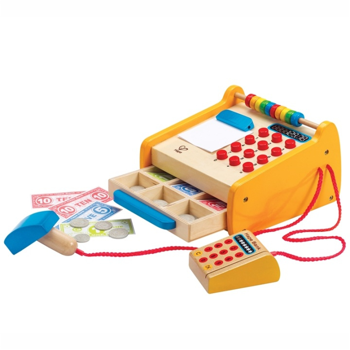 Hape Kasseregister i gruppen LEKER, BARN OG BABY / Leker / Lite hjem & rollespill hos TP E-commerce Nordic AB (A08478)